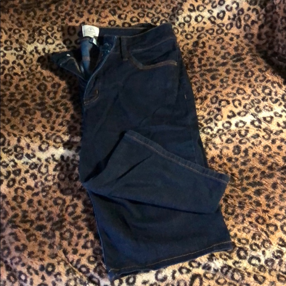 Long jean shorts